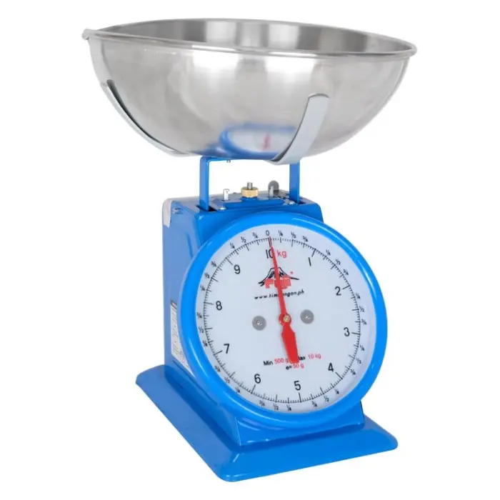Fuji Dial Table Scale, 10 kg x 50 g, Big Pan