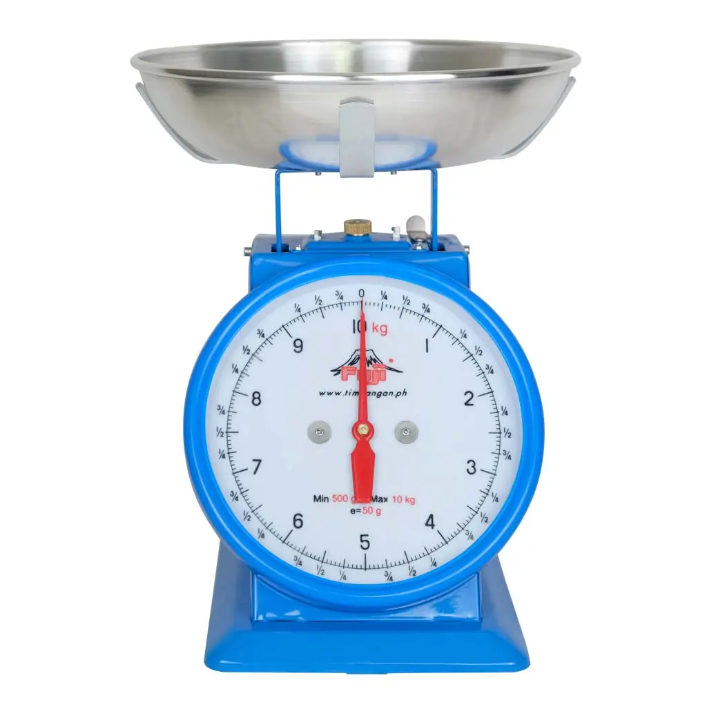 Fuji Dial Table Scale, 10 kg x 50 g, Small Pan
