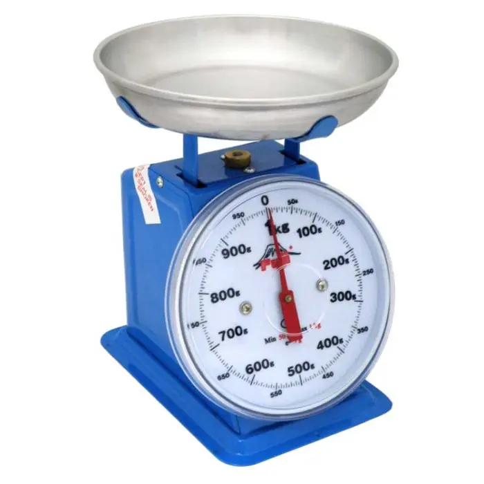 Fuji Dial Table Scale, 1 kg x 5 g, Small Pan