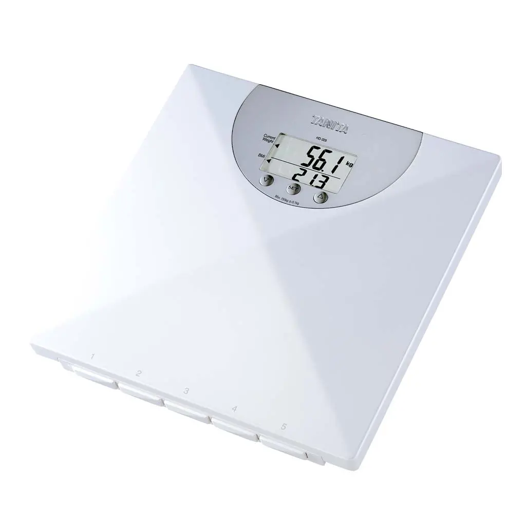 150kg x 0.1kg Tanita Electronic Bathroom Scale w/ Set Key
