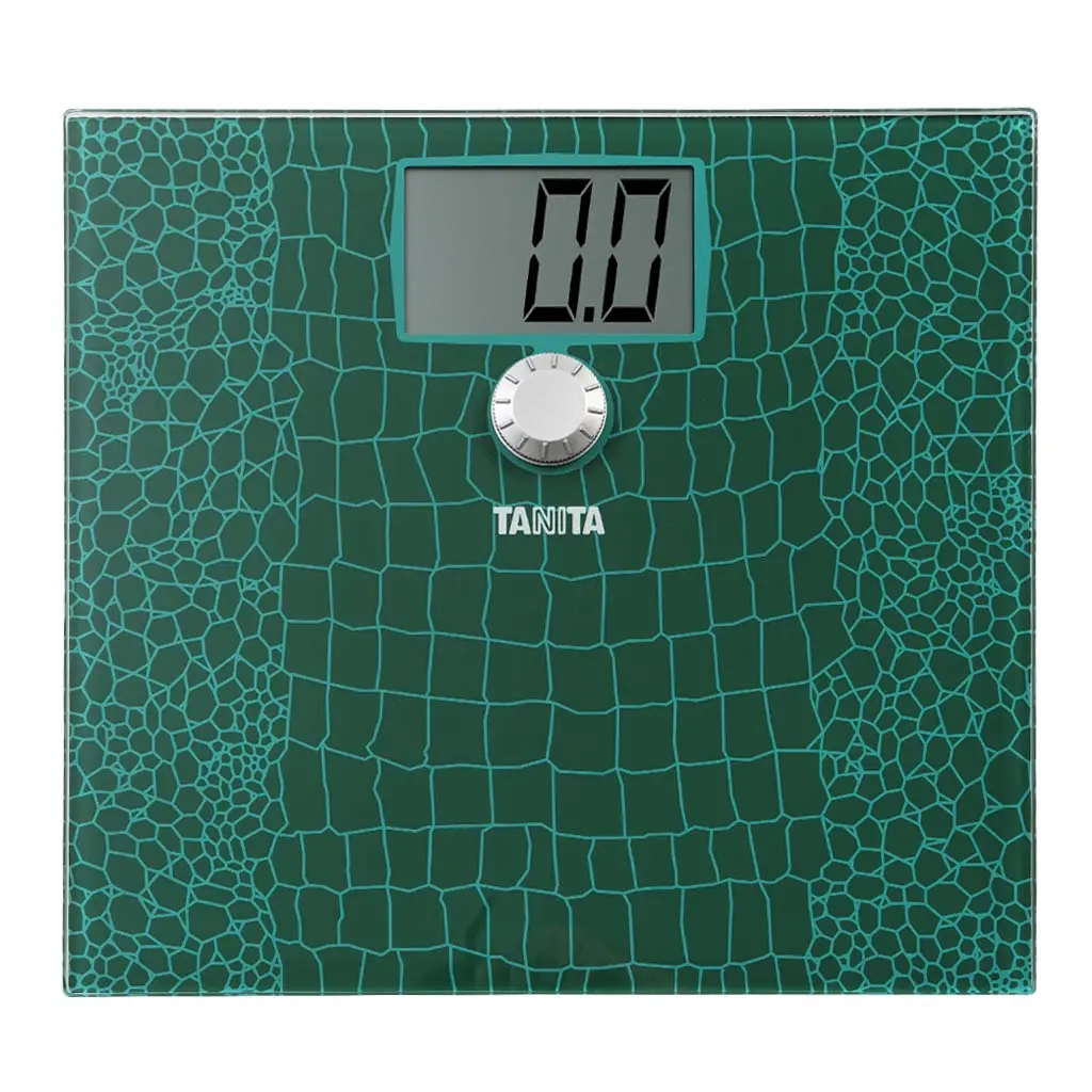 150Kg x 0.1kg Tanita Digital Glass Bathroom Scale
