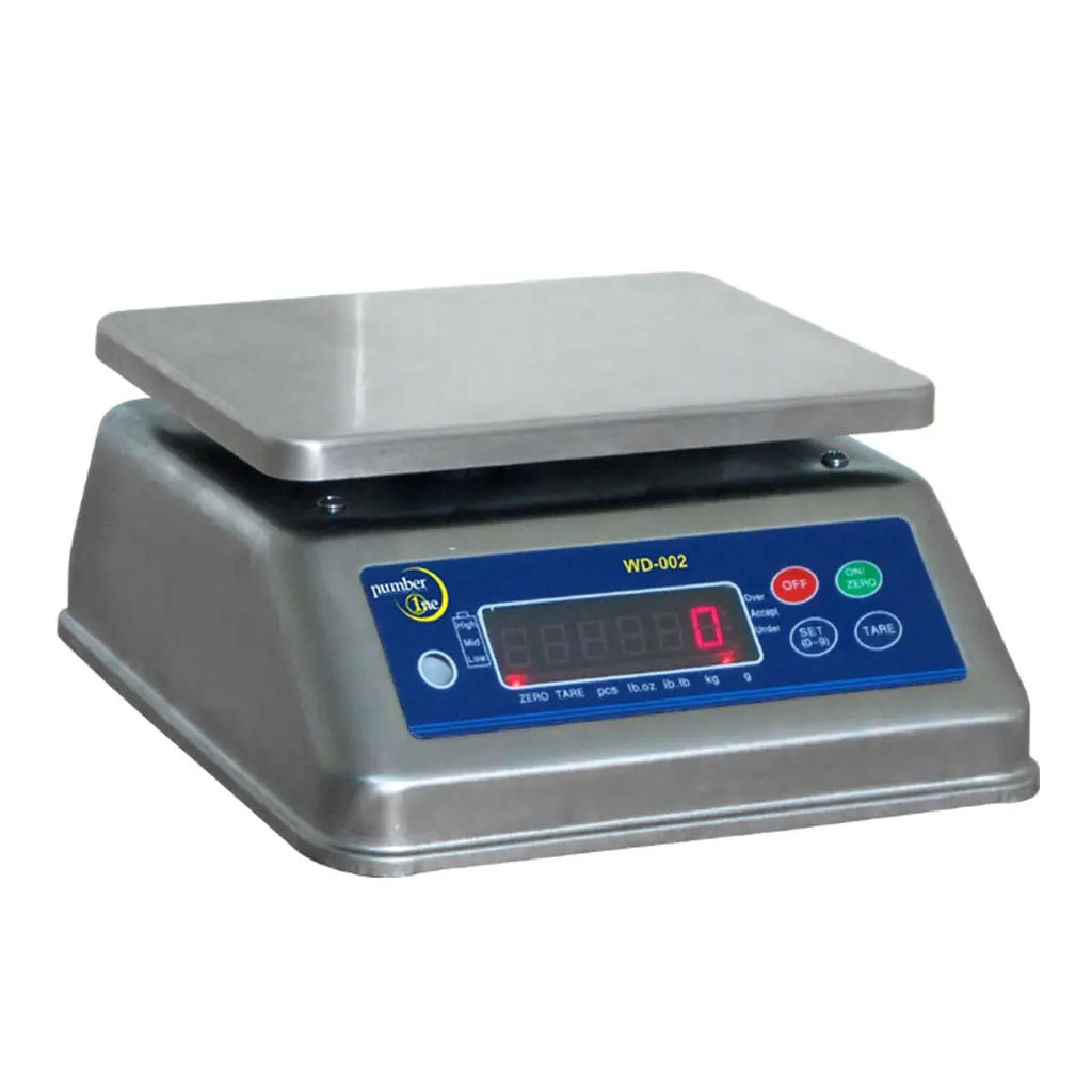 30kg x 5g Waterproof Digital Weiging Scale Double Display