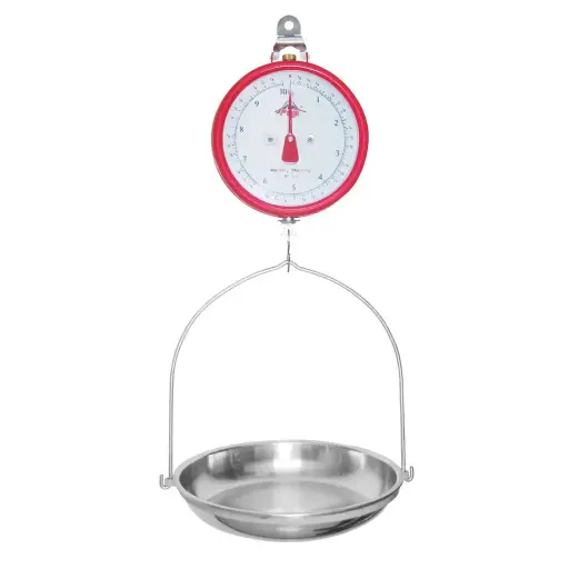 [FHH-10] Fuji Dial Hanging Scale, 10 kg x 50 g, Small Pan