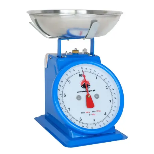 [FSTS-10] Fujisun Dial Table Scale, 10 kg x 50 g, Small Pan